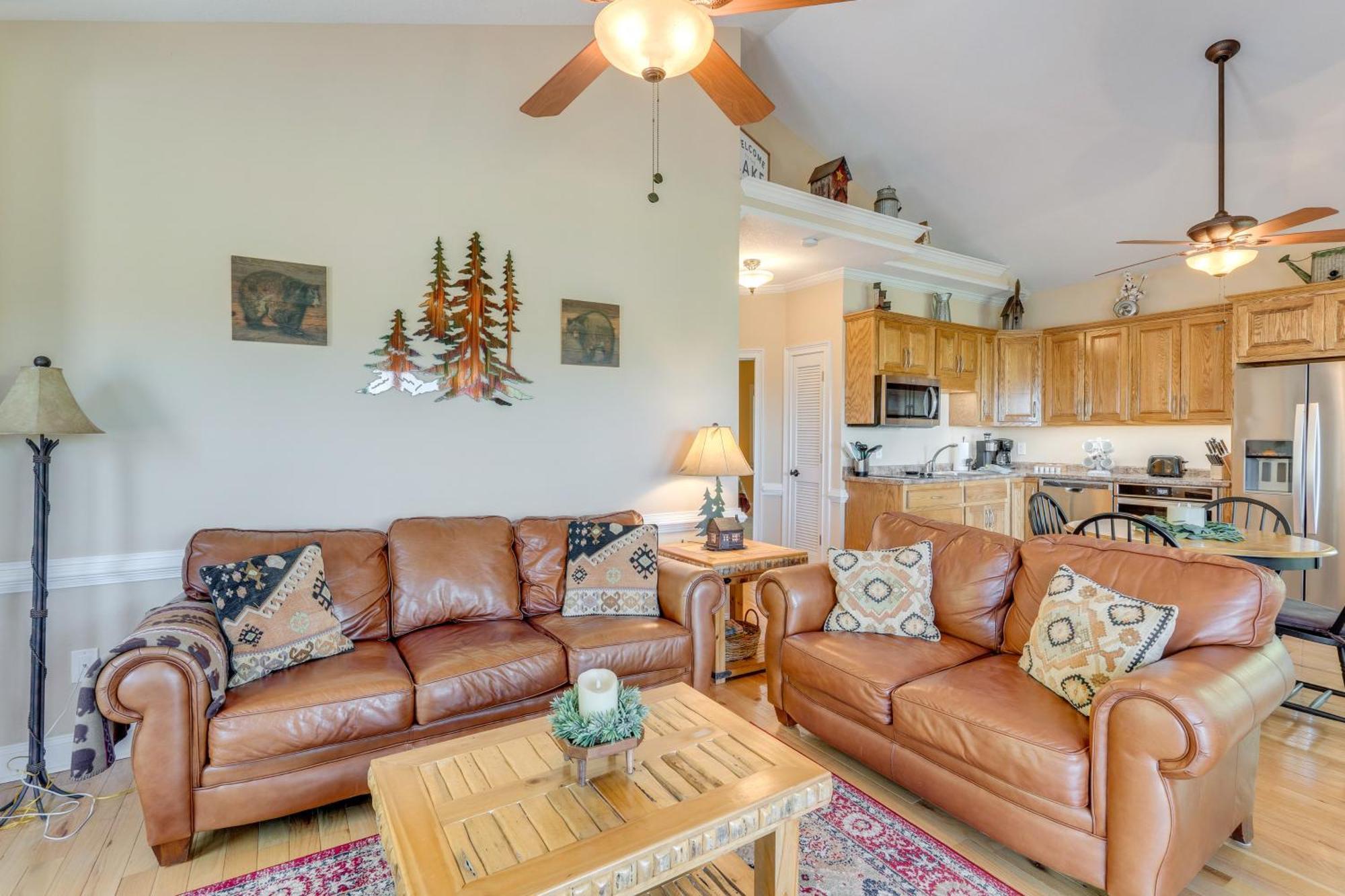 Lake-View Condo With Covered Deck In Hiawassee! Eksteriør bilde